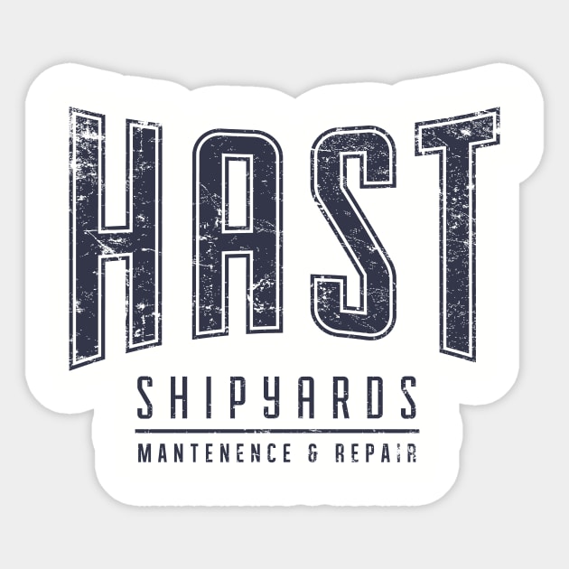 HAST Shipyards Sticker by MindsparkCreative